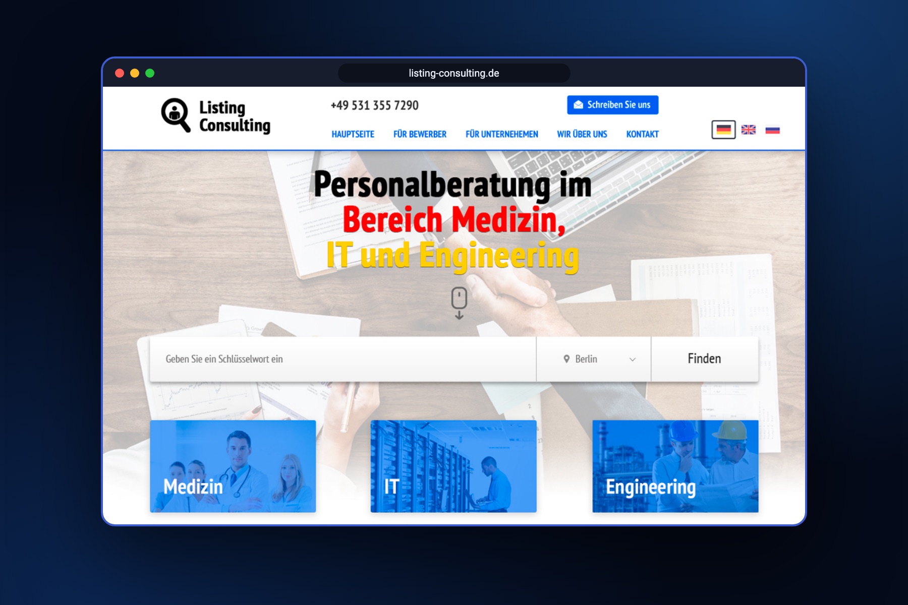 LISTING CONSULTING project preview