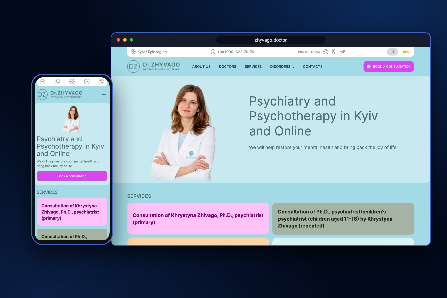 DR.ZHYVAGO project preview